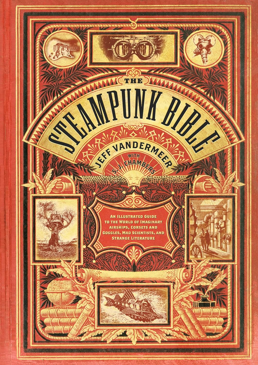 Book cover for The Steampunk Bible